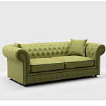 Мебельная ткань Шенилл светло-зеленый цвет 142 см T4-51 варинант исполнения - 4 | Loft Concept в Уфе