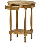 Деревянный овальный кофейный стол Margery Provence Coffee Table варинант исполнения - 2 | Loft Concept в Уфе