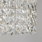 Потолочный светильник круглый с прозрачными подвесками Lunet варинант исполнения - 14 | Loft Concept в Уфе