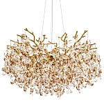 Люстра с хрустальными подвесками Fairytree Gold Crystal Chandelier 10 варинант исполнения - 1 | Loft Concept в Уфе