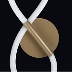 Бра с белым плафоном в форме восьмерки и круглым основанием Luke Lampco Tracer Lamp варинант исполнения - 5 | Loft Concept в Уфе