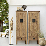 Напольная вешалка из тикового дерева Teak Floor Hanger варинант исполнения - 5 | Loft Concept в Уфе