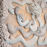 Тканый вручную монументальный настенный гобелен Soft Inception варинант исполнения - 2 | Loft Concept в Уфе