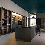 Кухонный гарнитур из массива дуба и камня Ratio Dada Engenereed варинант исполнения - 1 | Loft Concept в Уфе