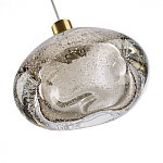 Подвесной светильник с прозрачным стеклянным плафоном округлой формы Effervia  варинант исполнения - 8 | Loft Concept в Уфе