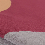 Плед из хлопка с абстрактным принтом Elysian Flow Ember варинант исполнения - 4 | Loft Concept в Уфе