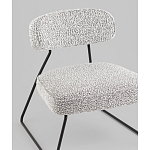 Кресло лаунж Kate букле серый варинант исполнения - 2 | Loft Concept в Уфе