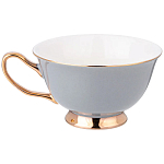 Чайная пара из фарфора 200 мл Grey Tea Porcelain Set варинант исполнения - 2 | Loft Concept в Уфе