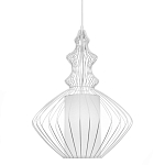 Подвесной светильник Wire Dream Pendant 2 Белый варинант исполнения - 3 | Loft Concept в Уфе