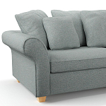 Мебельная ткань Шенилл голубой цвет 138 см T4-20 варинант исполнения - 9 | Loft Concept в Уфе