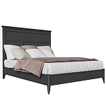 Кровать из массива бука с жёстким изголовьем Tasteful Furniture варинант исполнения - 1 | Loft Concept в Уфе