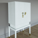 Кабинетный шкаф Elsa Dreams White с 2-мя ящиками варинант исполнения - 1 | Loft Concept в Уфе