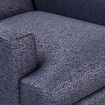 Мебельная ткань Шенилл синий цвет 138 см T4-33 варинант исполнения - 6 | Loft Concept в Уфе