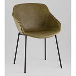 Стул Ashby экокожа зелёный варинант исполнения - 1 | Loft Concept в Уфе