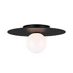 Потолочный светильник с шарообразным плафоном из белого матового стекла Generation Lighting варинант исполнения - 4 | Loft Concept в Уфе