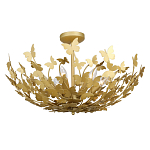 Потолочный светильник с абажуром оформленным в виде стаи бабочек Eternal Butterflies варинант исполнения - 2 | Loft Concept в Уфе