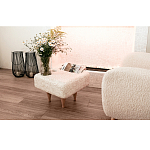 Керамический столик на деревянных ножках «Квадро» варинант исполнения - 8 | Loft Concept в Уфе