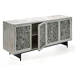 Буфет в гостиную с инкрустацией Palm Sideboard with Bone Inlay варинант исполнения - 4 | Loft Concept в Уфе