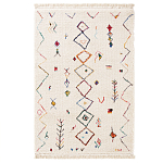 Ковер с графическим разноцветным узором Vinridio Bо  Multi варинант исполнения - 1 | Loft Concept в Уфе