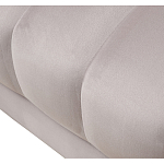 Диван двухместный велюровый бежевый Facilities Status варинант исполнения - 3 | Loft Concept в Уфе