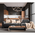 Люстра с подвесами в форме треугольников Niamh Barry варинант исполнения - 11 | Loft Concept в Уфе