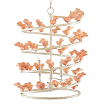 Люстра спиралевидная с фигурками птенцов Playful Chandelier варинант исполнения - 2 | Loft Concept в Уфе