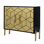 Комод с фасадом цвета латуни Moderare варинант исполнения - 6 | Loft Concept в Уфе