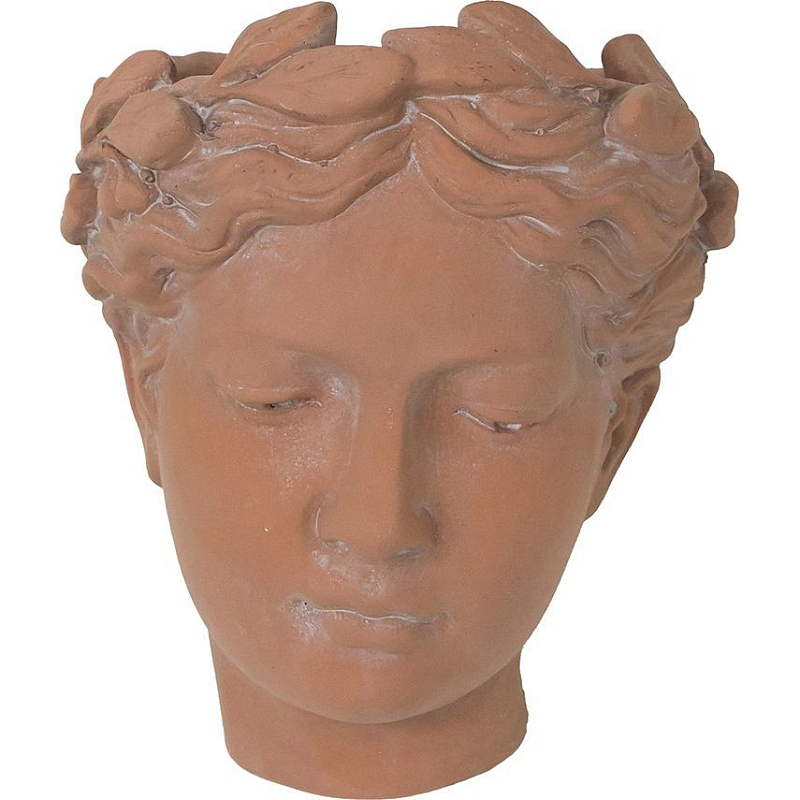Кашпо Roman face Коричневый в Уфе | Loft Concept 