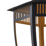 Подвесной светильник в форме фонаря чёрного цвета Black Lantern варинант исполнения - 1 | Loft Concept в Уфе