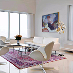 Торшер в виде белых и золотых цветов каллы Refined Taste of Light варинант исполнения - 1 | Loft Concept в Уфе