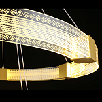 Люстра подвесная светодиодная Apolon Gold варинант исполнения - 4 | Loft Concept в Уфе