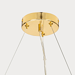 Люстра подвесная из золотых колец 57 см Golden Circles варинант исполнения - 11 | Loft Concept в Уфе