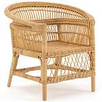 Кресло из ротанга Amadis Rattan Armchair варинант исполнения - 1 | Loft Concept в Уфе