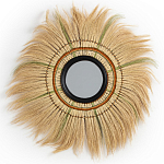 Зеркало с бахромой WICKER MIRROR 100 варинант исполнения - 1 | Loft Concept в Уфе