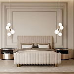 Подвесной светильник с 5-ю белыми шарообразными плафонами Bubble Chandelier варинант исполнения - 5 | Loft Concept в Уфе