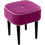 Квадратный мягкий пуф на черных ножках Winton Pouf Square варинант исполнения - 17 | Loft Concept в Уфе