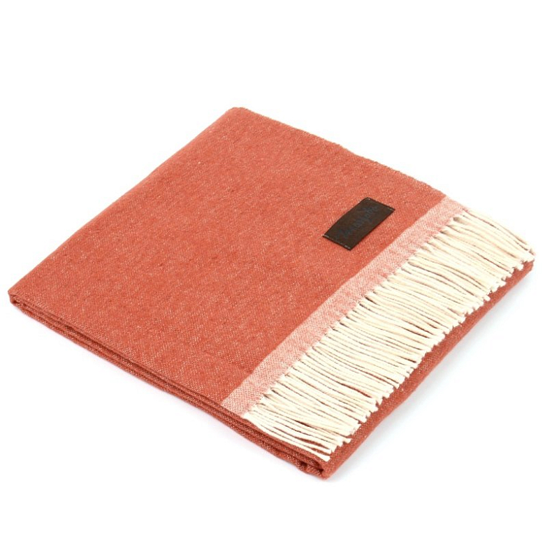 Плед SARA 2000 Marzotto Красный в Уфе | Loft Concept 