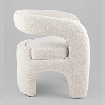 Кресло дизайнерское для лаунж зоны жемчужного цвета Pearl Lounge варинант исполнения - 8 | Loft Concept в Уфе