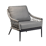 Кресло уличное темно-серое Street Bliss варинант исполнения - 2 | Loft Concept в Уфе