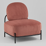 Кресло Стоун велюр рельефный коралловый варинант исполнения - 1 | Loft Concept в Уфе