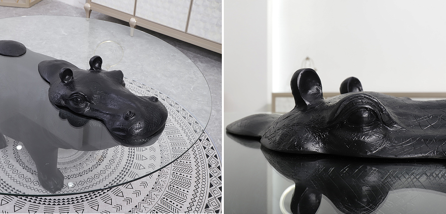 Кофейный Стол Бегемот Hippo Stands Coffee Table Кофейный Стол Бегемот Hippo Stands Coffee Table - Loft-Concept в Уфе