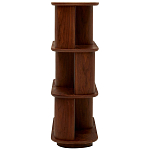 Стеллаж Zacharie Brown Wood Rack варинант исполнения - 3 | Loft Concept в Уфе