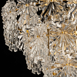 Люстра многоярусная с объемными прозрачными цветами Hanging Flowers варинант исполнения - 8 | Loft Concept в Уфе