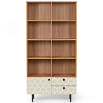 Широкий стеллаж с принтом Elise Rack варинант исполнения - 11 | Loft Concept в Уфе