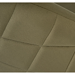 Стул велюровый хаки на золотистых металлических ножках Vendramin Chair варинант исполнения - 5 | Loft Concept в Уфе