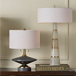 Настольная лампа с конусовидным каменным корпусом Regency варинант исполнения - 3 | Loft Concept в Уфе