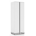 Двухдверный шкаф белого цвета Strict Lines варинант исполнения - 2 | Loft Concept в Уфе