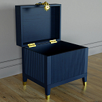 Сундук Eye Elsa Dreams Blue варинант исполнения - 2 | Loft Concept в Уфе