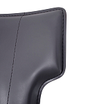 Стул серый из искуственной кожи на 4-х ножках Enigma Gray варинант исполнения - 4 | Loft Concept в Уфе