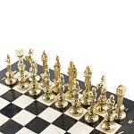 Шахматы Ренессанс с доской из натурального мрамора Decorative Thematic Chess варинант исполнения - 4 | Loft Concept в Уфе